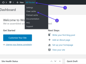 How to Clear Cache Wordpress